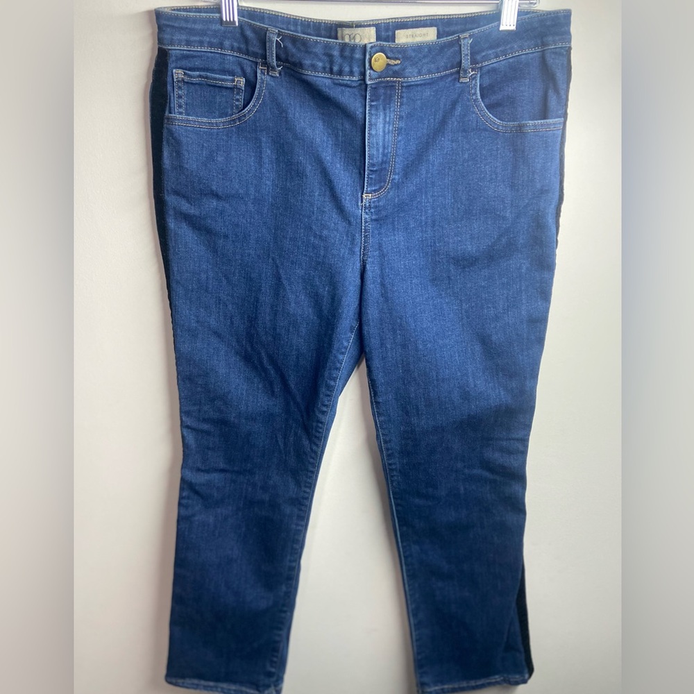 Classic Blue Straight Leg Women's Jeans